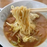 Kobirudokoro Kanihasakura - 麺リフト　麺は普通な感じ