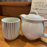 魚松 - 最後はお茶