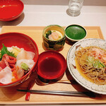 Fukuto Homare - 旬の海鮮丼と越前おろし蕎麦膳