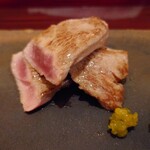 銀座 しのはら - 滋賀県産合鴨の玉鋼焼