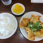 ふくちあん - やわらか唐揚げ定食