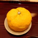 銀座 しのはら - 柚子釜蒸し