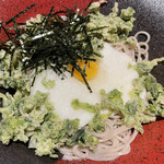 Soba Shubou Kura - 生海苔天ととろろのぶっかけ蕎麦¥790