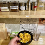 ラーメン階杉 - カウンター