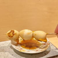 焼鳥 ひら野 - うずらの卵