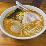 一条流がんこ十一代目 - 味噌ラーメンこってり　味玉