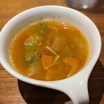 農家レストラン 森の栞 - スープ