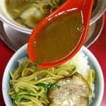 ライスセット中華そば＋ライス650円