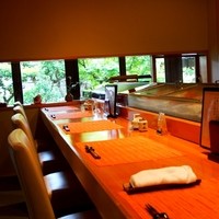 伊な勢 - 店内から見える庭