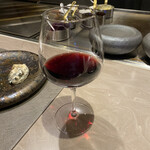 八重洲 steak & seafood 鉄板焼き 一心 - 赤ワイン