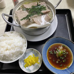 若松食堂 - ブタチリ750円
