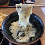 手打うどん 蔵 - ぶっかけ冷を、「しのうどん」に変更し注文。