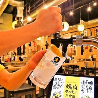 All you can pour as much as you like ◎ Lemon sour from the tap for 60 minutes for 550 yen