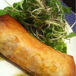 サーモン・アボガド・モッツアレラ・ラタトゥイユのパート包み焼き