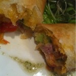 サーモン・アボガド・モッツアレラ・ラタトゥイユのパート包み焼き