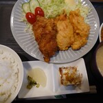 わくわく堂 - 料理写真:レディース唐揚げ定食