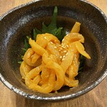 串むら - (料理)イカとウニのかに味噌和え