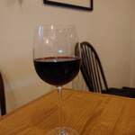 クレープリー ブルトン - 赤ワイン(グラス)350円 202303