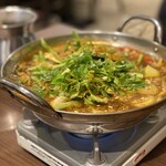 Curry nanban hotpot