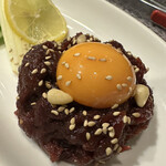 神立苑 - 桜ユッケ