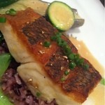 デザミ - 愛媛県八幡浜産　白身魚のソテー甲殻類のクリームソース