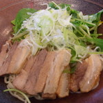 石はら - 豚と野菜のつけ蕎麦