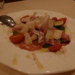 Bistrot Enry. - パルマ産生ハムルッコラサラダパルミジャーノ添え１０５０円