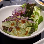 焼肉せんりゅう - セットのサラダ