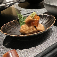 名古屋焼肉きらく - 山芋の醤油づけ