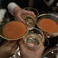 セントレジス バー - この日2回目の乾杯ね