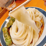 手打ちうどん 上を向いて - 