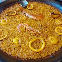 ミゲル フアニ 新宿タカシマヤ タイムズスクエア店 - 魚介のパエリア２人前