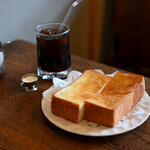 神田珈琲園 - モーニングB トーストセット＠税込ドリンク代＋120円