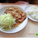 洋食 エフ・コック - ポーク生姜焼きセット