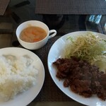 TATEYAMA BASE - ジビエ焼肉定食 1100円 税別