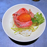 うずとかみなり - 限定飯の「和牛ローストビーフめし」