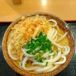 讃岐うどん 條辺 - かけうどん（2玉）530円 ※揚げ玉は無料トッピング