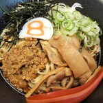 8番らーめん - 料理写真:唐麺(2玉、紅抜き)¥1,012込