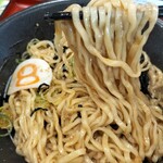 8番らーめん - 唐麺まぜ後。
