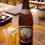 Unagi Sakuraya - ビール。僕はノンアルコール・・・。