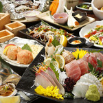 Shikishun Sai To Osake Tougenkyou - 新鮮漁とお酒がすすむ和食のコース！