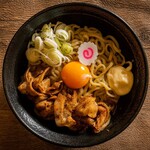 Meatball Mazesoba (Soupless noodles)