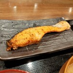 しんぱち食堂 - 銀鮭厚切り塩焼