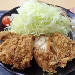 Tonkatsu Katsumi - 「豚生姜焼き＆チキンカツ定食」のメイン