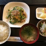 天狗樽 - 料理写真:'23/03/02 ゴーヤ玉子炒め（税込800円）