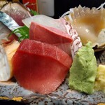 味の店 いわし - お刺身盛り合わせ五点