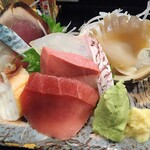 味の店 いわし - お刺身盛り合わせ五点