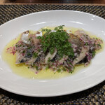 Casual Dining Chef's Table - 金華サバのセビーチェ