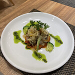 Casual Dining Chef's Table - 今日の魚はタラのポアレ