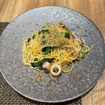 Casual Dining Chef's Table - シラスとカラスミのペペロンチーノ　ネーミングに関して細かいことはさておき絶品です♪